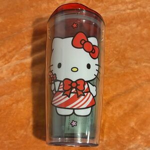 Hello Kitty Tumbler with Red Accents